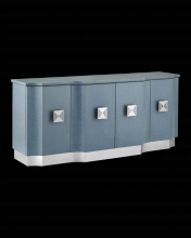  3000-0281 - Maya Blue Linen Credenza