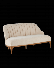  7000-0772 - Inga Settee, Crhom Nona Oatmea