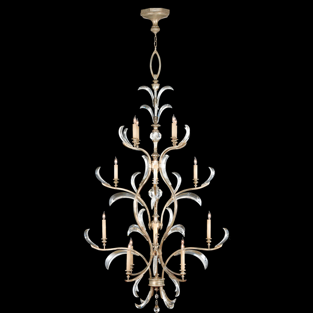 Beveled Arcs 48" Round Chandelier