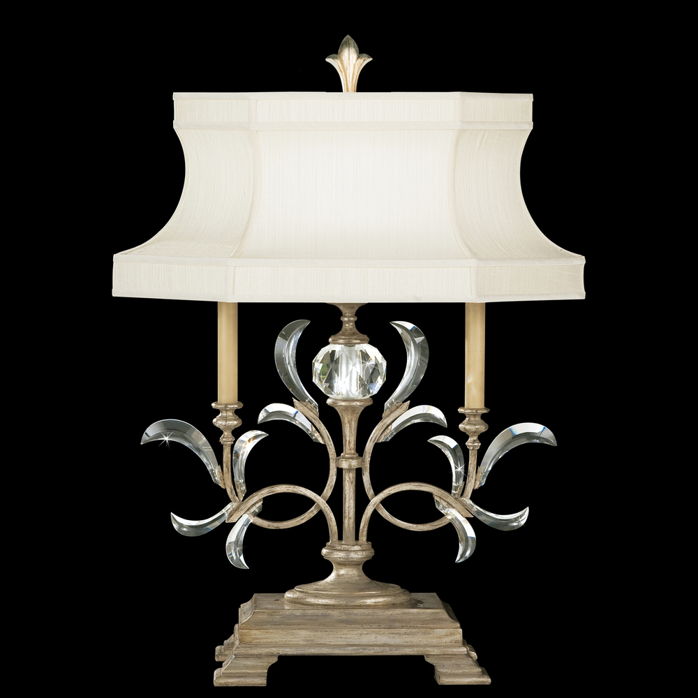 Beveled Arcs 34" Table Lamp