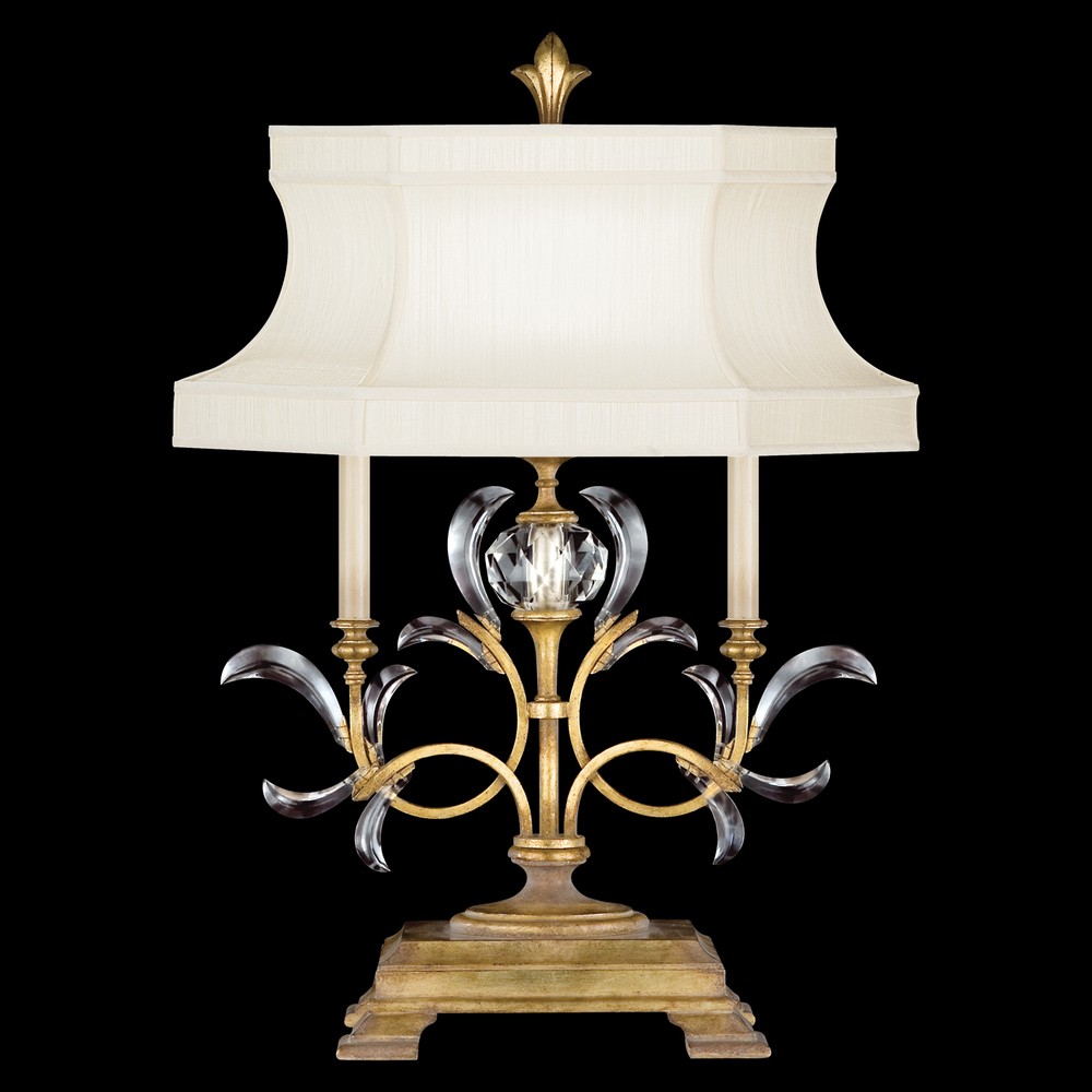 Beveled Arcs 34" Table Lamp