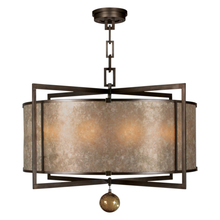  591540ST - Singapore Moderne 40"W Round Pendant