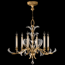  762640ST - Beveled Arcs 37" Round Chandelier